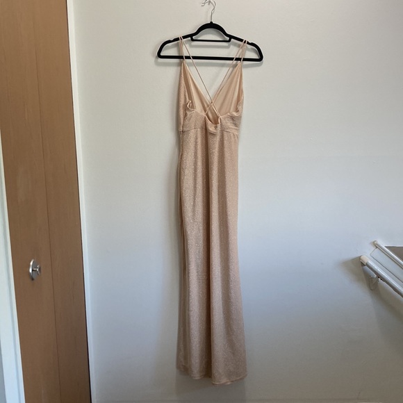 Superdown Metallic Gold Dress from Revolve - Picture 2 of 3